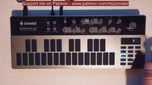 Donner Essential B1 Analog Bass Synth - In Depth Tutorial and Review