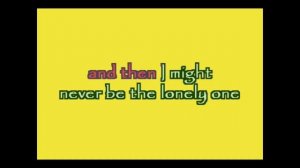 Hold me tight karaoke