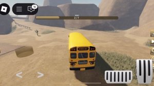 Опасное вождение на автобусе в Roblox