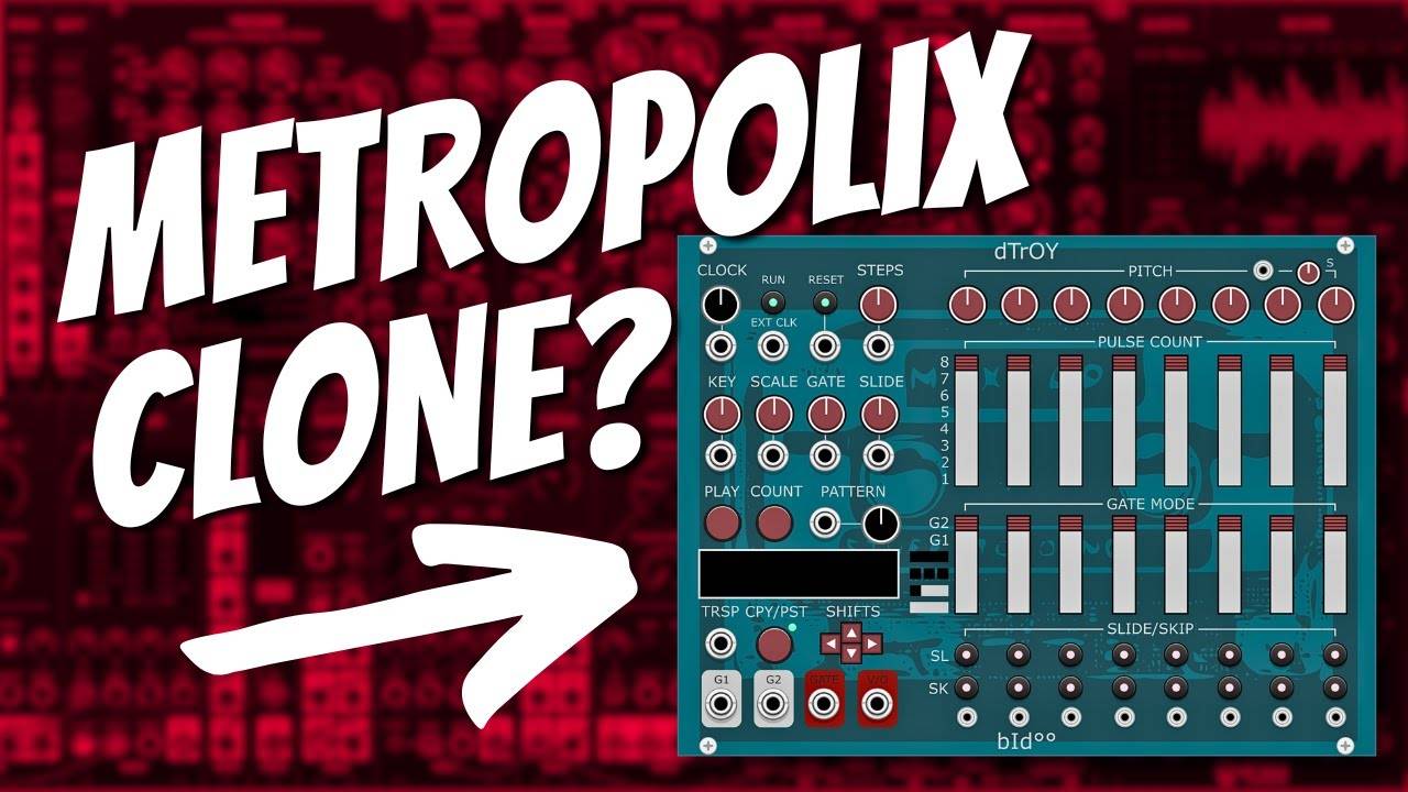 24 - The Metropolix Sequencer we've all been waiting for is now in VCV Rack! смотреть онлайн