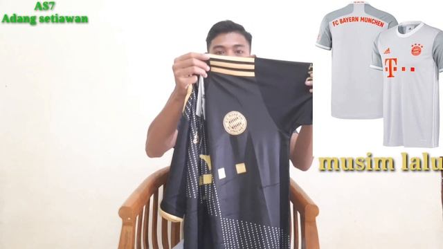 ELEGAN!!! REVIEW JERSEY BAYERN MUNCHEN AWAY MUSIM 2021/22 ||G.O JERSEY смотреть онлайн