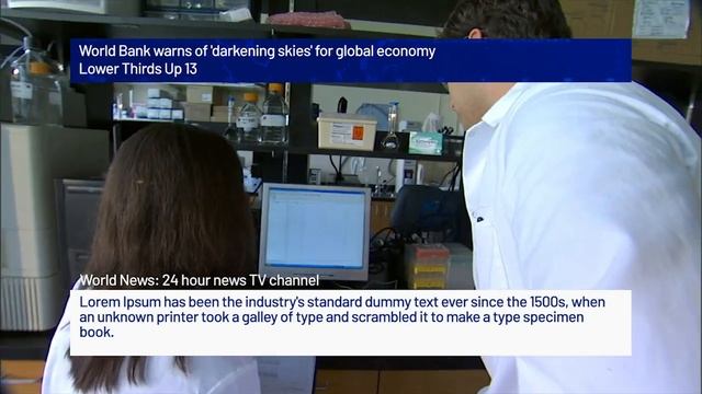 News Library Broadcast Pack Mogrt (Premiere Pro template) смотреть онлайн