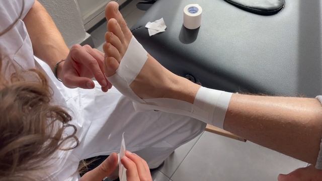 TEF 2. M21. Grupo 5.Vendaje funcional tobillo смотреть онлайн