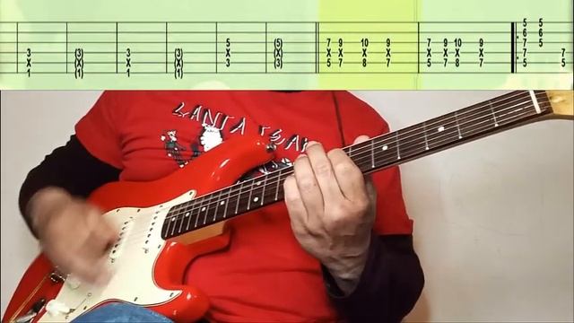 Pink Floyd - Another Brick in the Wall parts 1, 2, 3 Guitar Lesson, Tab+BT/ Tutorial. смотреть онлайн