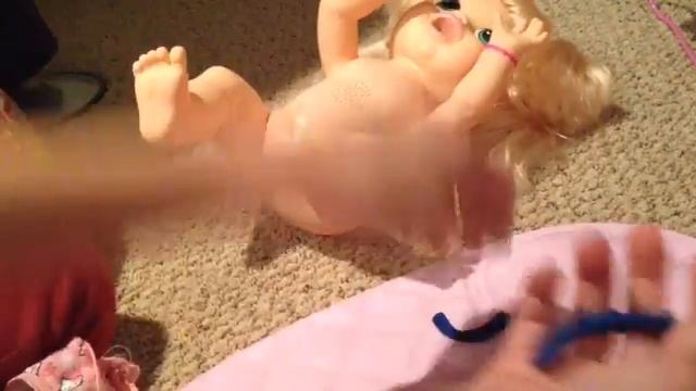 Feeding Kaylee For The First Time (On Camera)