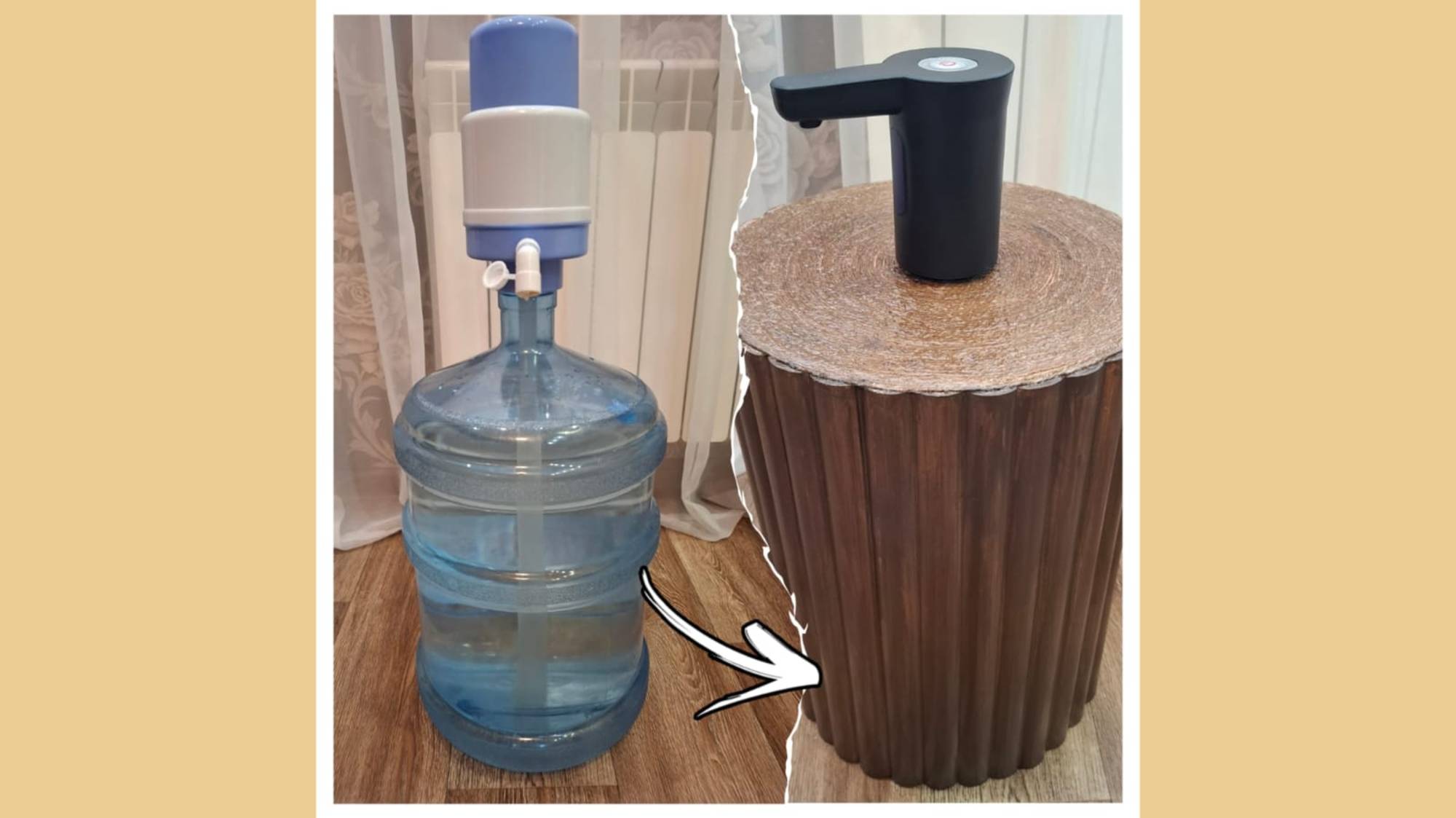 Декоративный чехол-тумба для бутылки 19 л. смотреть онлайн