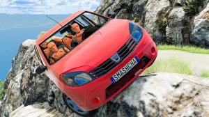 Тачки в смятку против ГОРНЫХ ДОРОГ! На Кавказе это видео показывают как не надо ездить по горам!💥