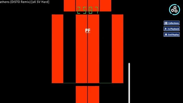 osu mania 6K map #1 смотреть онлайн