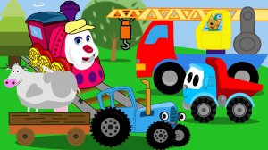 Синий Трактор и грузовичок Лёва I Груз