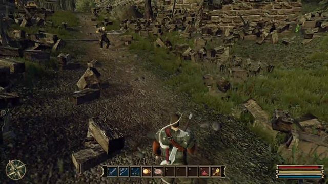 Let's Play Gothic 3 🔥21 - Falle für die Sklavenwächter смотреть онлайн