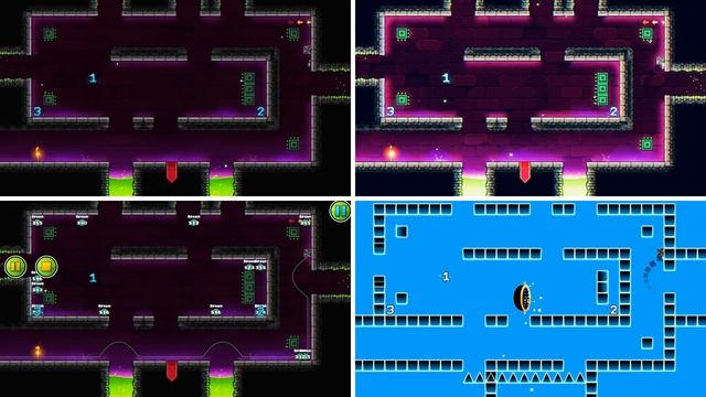 РИТМ АРКАДА Геометрии дэш - Оригинал против мода смотреть онлайн