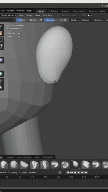 👂 Стилизованные уши с туннелями — шаг за шагом смотреть онлайн
