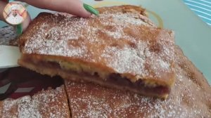 Пирог с вареньем очень вкусный рецепт🥧