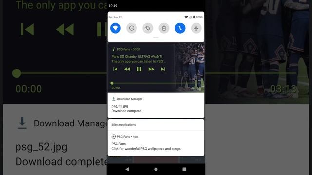 PSG Fan Application Promotion Video #psg #messi #neymar #mbappe #paris смотреть онлайн