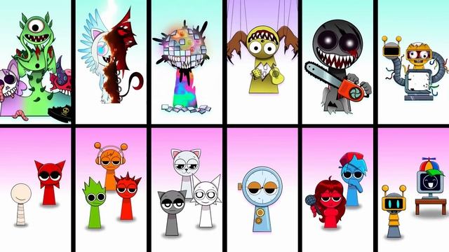 МОД Игра в Кальмара - Спрунки - Мруна и Вирум, а также Мили и ГФ, фаза 2 против фазы 3 против фазы смотреть онлайн