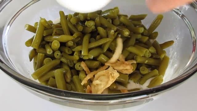 French's FAMOUS GREEN BEAN CASSEROLE - How to make GREEN BEAN CASSEROLE Recipe смотреть онлайн