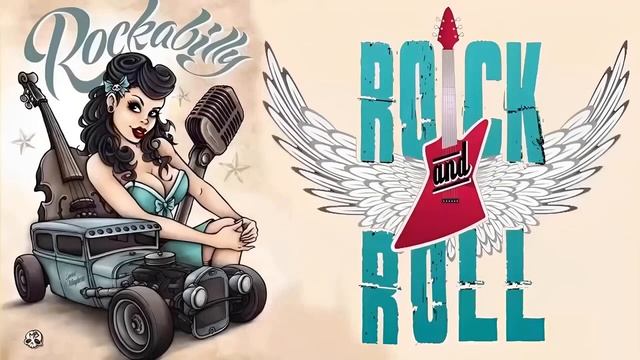 Best Rockabilly Rock And Roll Songs Collection - Top Classic Rock N Roll Music Of All Time