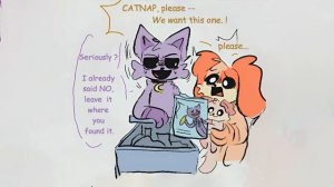 Dinner Together Catnap x Dogday | Poppy Playtime Chapter 3 Comic Dub