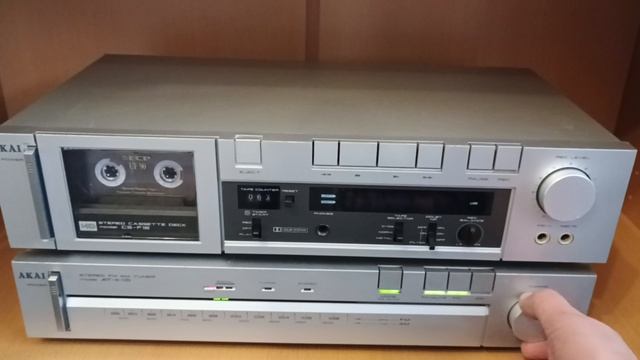 AKAI CS F12+AKAI AT K110 МИНИОБЗОР И ДЕМОНСТРАЦИЯ РАБОТЫ АППАРАТА ОТ 29.03.2025