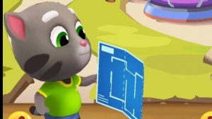 Говорящий Том бег за золотом