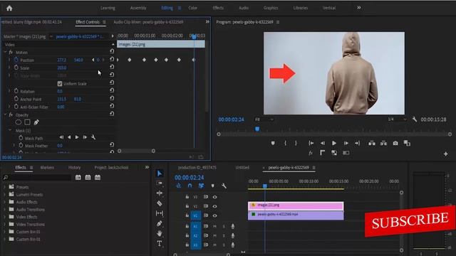 How To Animate a moving arrow in premiere pro - Tutorial смотреть онлайн