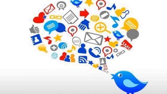 twitter social media icons powerpoint slides and ppt diagram templates presentation infographics sl смотреть онлайн