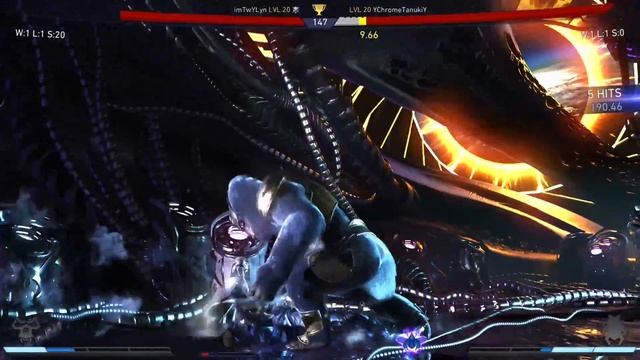 Injustice 2: TwYLNn (Gorilla Grodd) VS. Cyber Pegasis (Blue Beetle) Ranked Set *High Level Gameplay смотреть онлайн