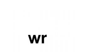 Meet the Phonics Digraphs - wr.mp4