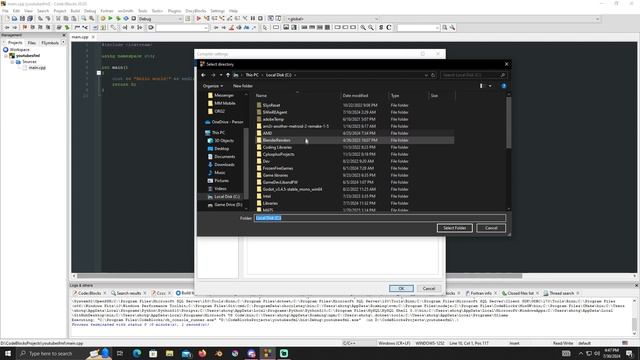 SFML Codeblocks Easy setup смотреть онлайн