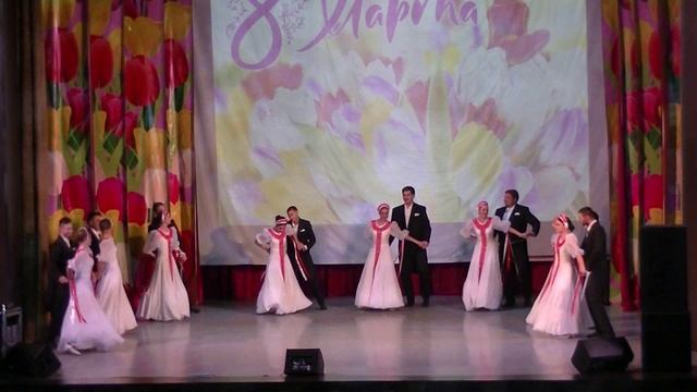 Народный танцевальный коллектив "Красивомечье" - "Вальс - попурри" смотреть онлайн