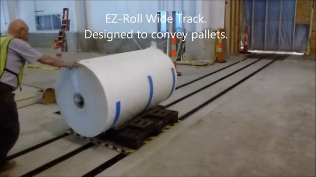 V-18 SMC EZ-Roll WIDE track pallet conveying system смотреть онлайн