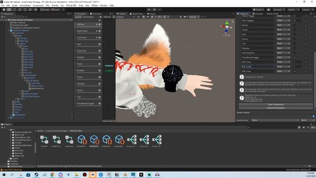 OSC Realtime WatchV4 : The Night Sky Watch III for VRChat 3.0. avatars installation tutorial video смотреть онлайн
