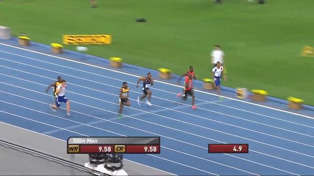 Men's 100m Final | IAAF World Championships Daegu 2011 смотреть онлайн