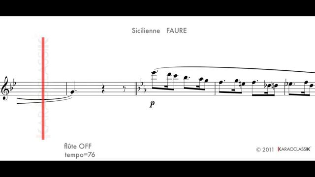 Sicilienne FAURE t76 flute OFF смотреть онлайн