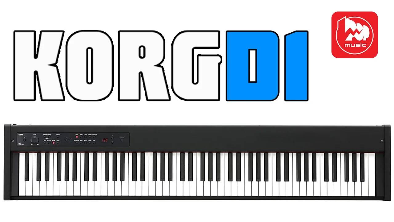Цифровое пианино KORG D1 (клавиатура RH3 производства Япония)