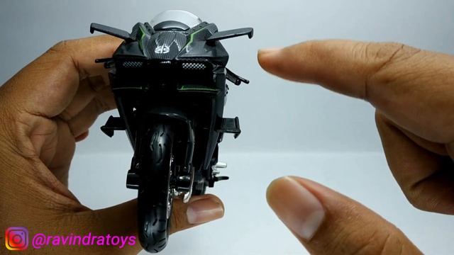 KAWASAKI NINJA H2R | Maisto 1/12 | Unboxing & Review | Diecast scale Model #15 смотреть онлайн