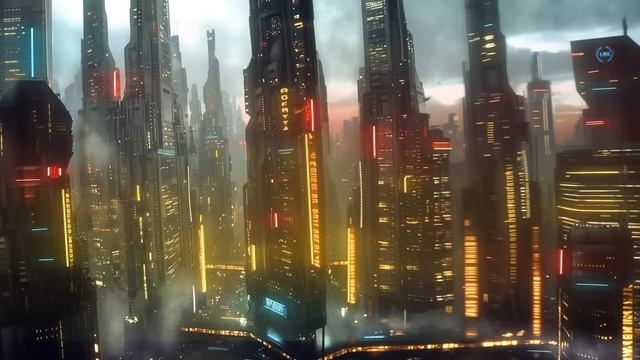 Cynergy - Atmospheric Blade Runner Ambient Music смотреть онлайн