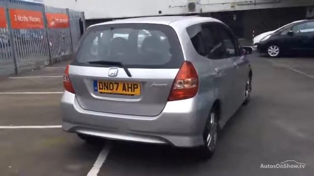 HONDA JAZZ DSI SPORT ALUMINIUM/SILVER 2007 смотреть онлайн
