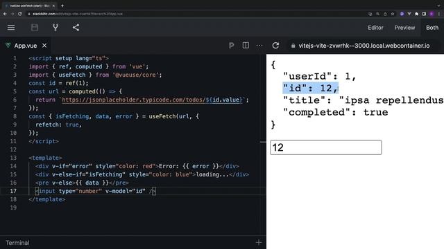 01-VueUse Utilities. useFetch and Reactify смотреть онлайн