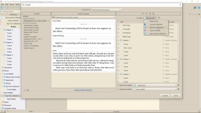 Scrivener 3 for Windows: Using Collections to Create Multiple Versions (Collections 3) смотреть онлайн