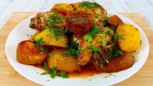 Новый рецепт курицы с картошкой. Очень вкусно