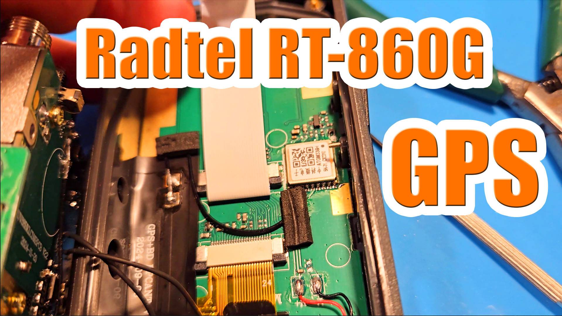 Рация Radtel RT860 версия с GPS внутри смотреть онлайн