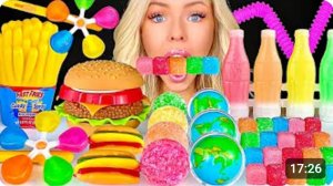 ASMR КИСЛЫЕ КОНФЕТЫ, КУБИКИ БОЕВЫХ ГОЛОВОК, КИСЛЫЙ СПРЕЙ, КОНФЕТЫ ИЗ ВОСКА, ЖЕВАТЕЛЬНАЯ КОНФЕТА EART