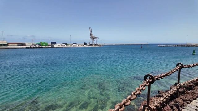 Arrecife - Lanzarote Walking Tour 4K смотреть онлайн