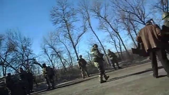 Выход украинских войск из Дебальцево смотреть онлайн