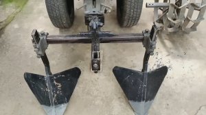 Двухрядный окучник для мотоблока своими  руками.