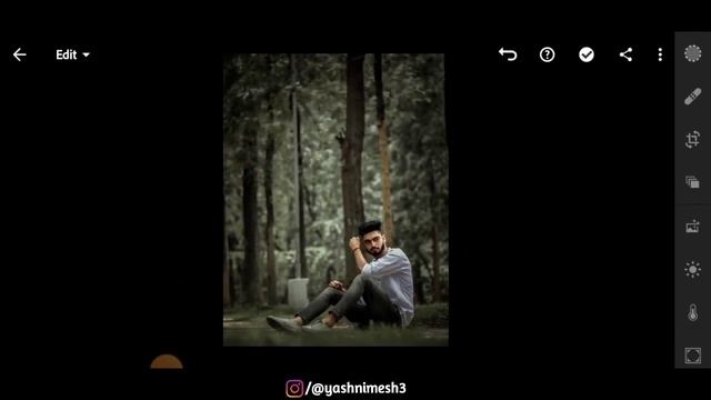 Sunset Look Photo Editing 🥵 | Nsb Pictures Like Photo Editing Tutorial | New Trick - Yash Nimesh