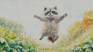 ВЕСЁЛЫЙ ЕНОТ ( мульт песенка детям ❤️)