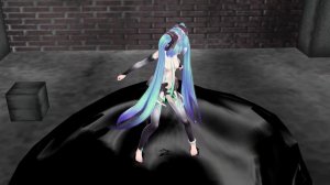 miku stuck in tar
