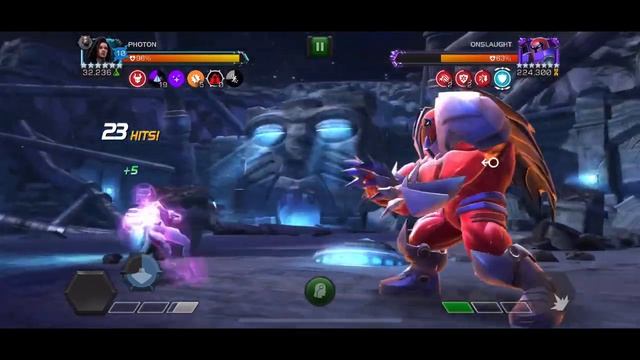 MCOC - Spring of Sorrow: Part 2 - Photon Vs Onslaught - #M #Avengers Objective смотреть онлайн